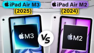 iPad Air M3 vs. M2 performance comparison with M3 chipset advantages