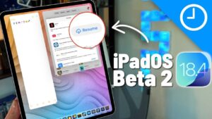 iPadOS 18.4 Beta 2 showcasing new features and updates for iPad users