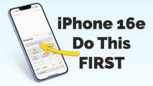 Customizable lock screen buttons on the iPhone 16e for quick access to tools