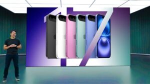 Ultra-thin iPhone 17 Air showcasing sleek design and slim bezels
