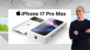 Horizontal camera layout and two-tone finish on iPhone 17 Pro Max