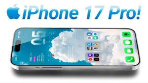 Close-up of iPhone 17 Pro Max showcasing its advanced camera system