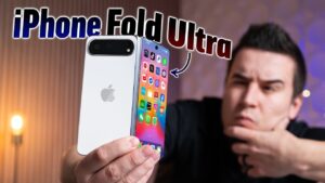 iPhone Ultra Fold showcasing its dual-display design for versatility