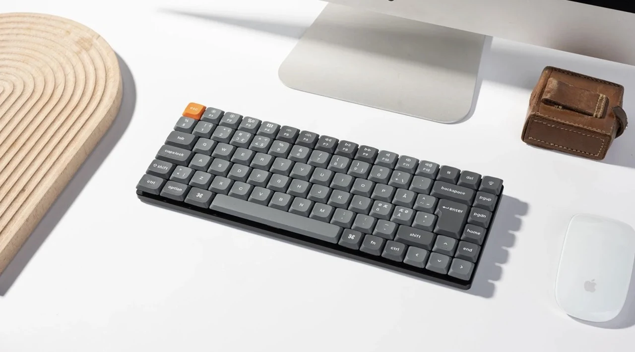 Keychron K3 Max slim mechanical keyboard featuring low-profile switches