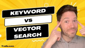 Comparison of keyword and vector search methods for search systems