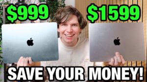 M4 MacBook Air and Pro side-by-side comparison