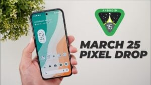 March 2025 Pixel Drop introduces new features and updates for Pixel devices.