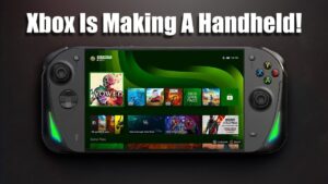 Microsoft's rumored handheld Xbox gaming device with advanced features