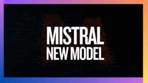 Mistral Small 3.1 AI model showcasing multimodal text and image capabilities
