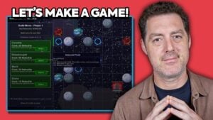 Gameplay grid showcasing strategic moves in Nebula Dominion.