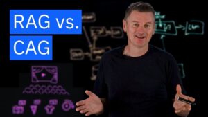 Comparison of RAG and CAG for addressing AI knowledge gaps
