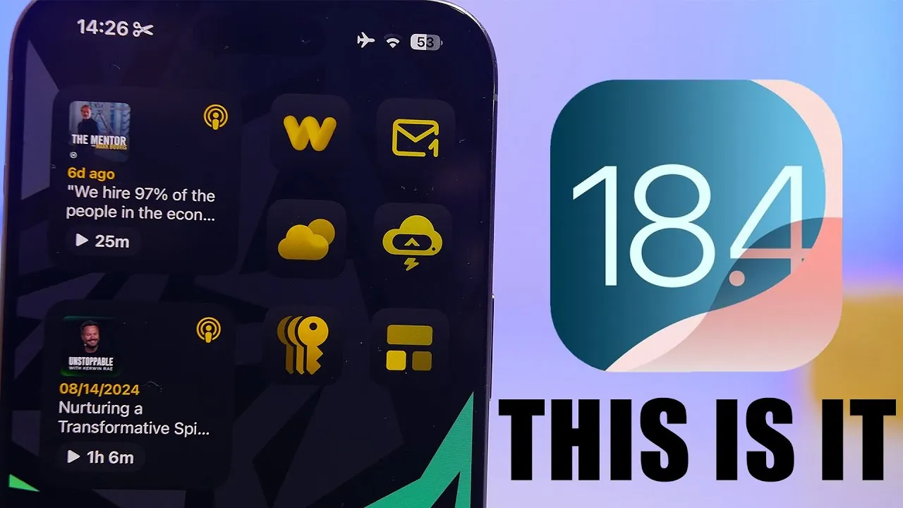 iOS 18.4