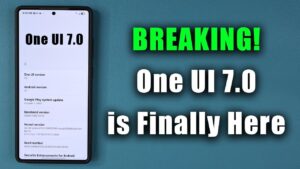 Samsung One UI 7.0 update details and compatible devices