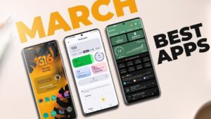 Top Android apps of March 2025 showcasing productivity and entertainment tools.