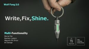 Multi-functional keychain tool for everyday carry and repairs