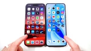 Xiaomi 15 Ultra and iPhone 16 Pro Max performance comparison chart
