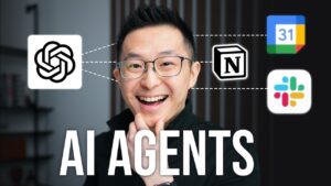 Beginner-friendly infographic explaining AI agents and their functions