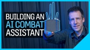 AI battle buddy hardware components for electronic warfare