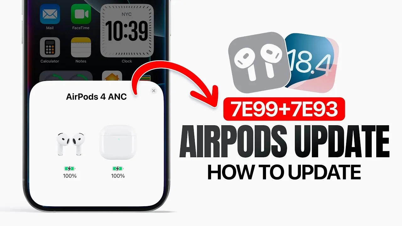 iOS 18.4 AirPods Update