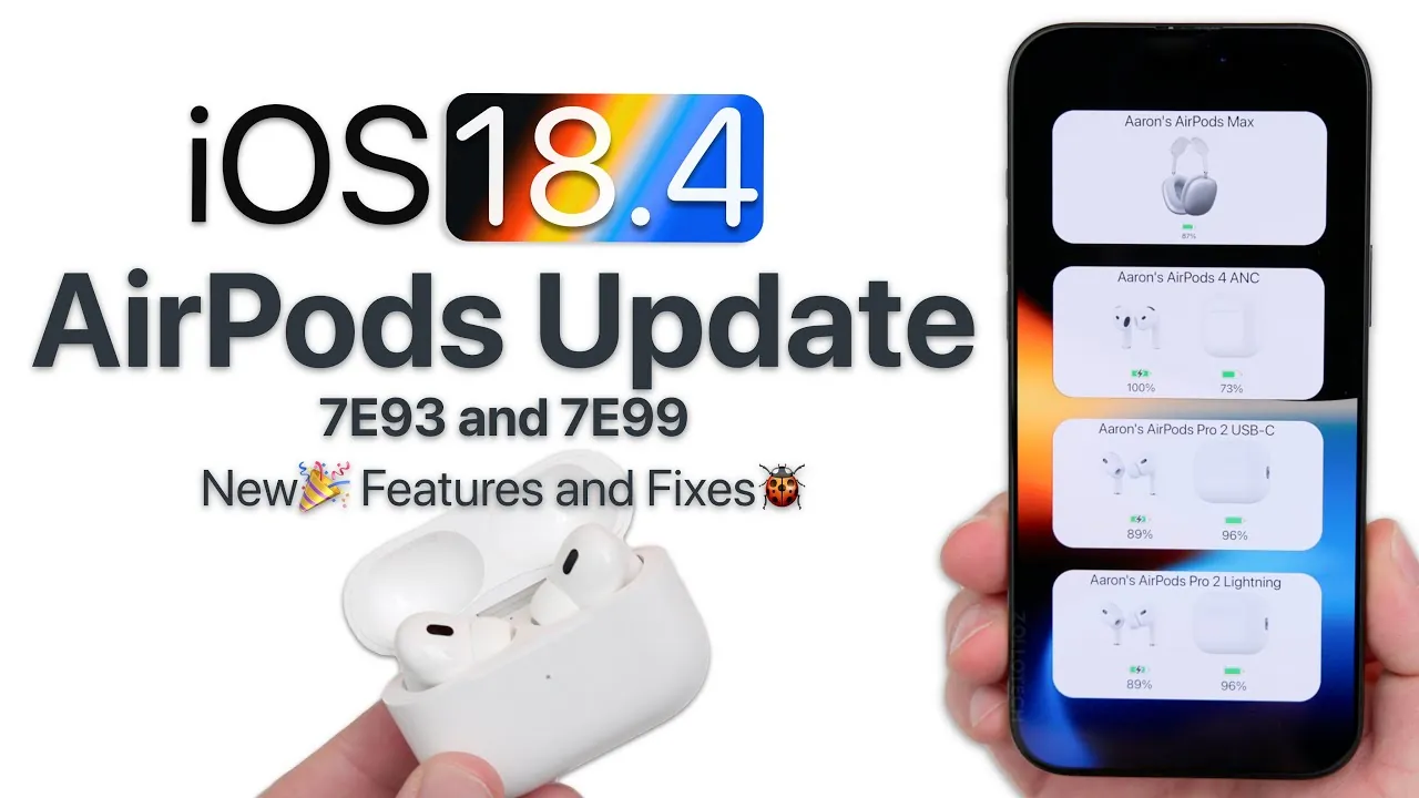 AirPods Update 7E99 & 7E93