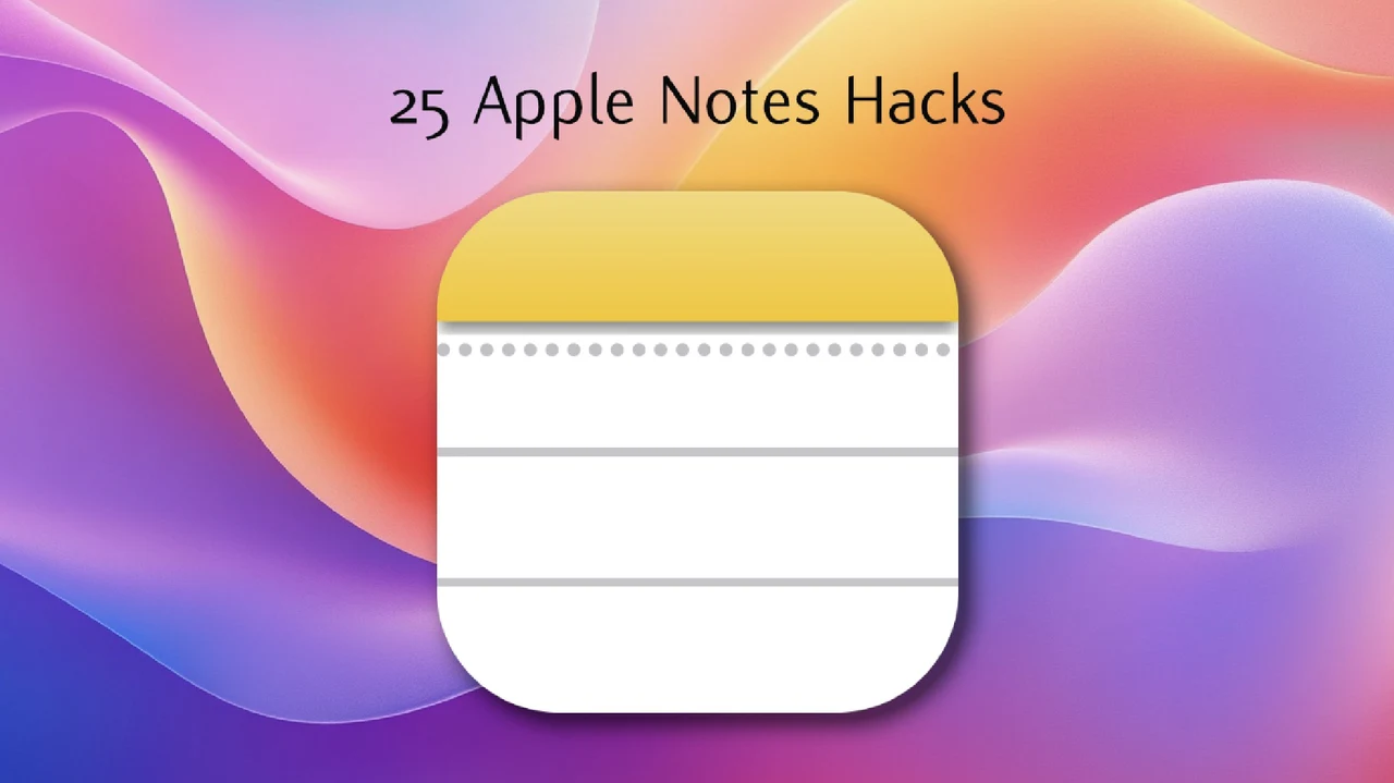 Organized note-taking with Apple Notes advanced features