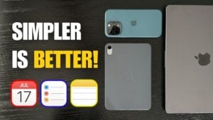 Apple Notes, Reminders, and Calendar tools for productivity
