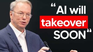 Illustration of artificial superintelligence and its potential impact on humanity