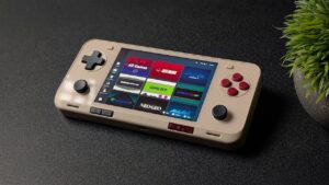 AYANEO Pocket Ace handheld console with retro and modern gaming features