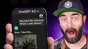 ChatGPT 4.0 showcasing advanced image creation and editing tools