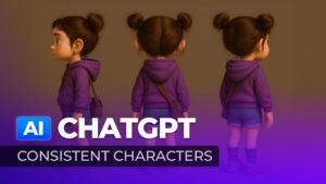 Tips for achieving consistent character designs using AI tools