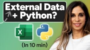 Excel and Python integration for advanced data analysis