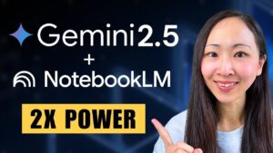 Gemini 2.5 Pro AI tool showcasing advanced productivity features