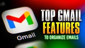 Organized Gmail inbox with labels and filters applied