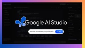 Google AI Studio’s updated interface for accessible AI development