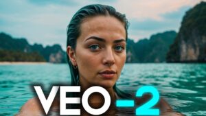 Google VEO-2 AI tool creating cinematic videos from text
