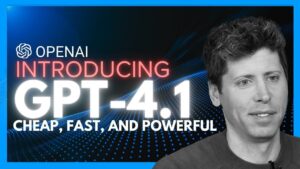 GPT-4.1 series AI models optimized for coding and long-context tasks