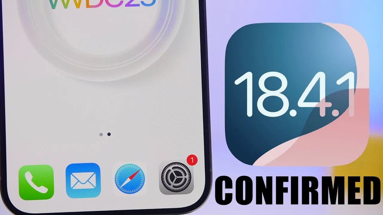iOS 18.4.1 