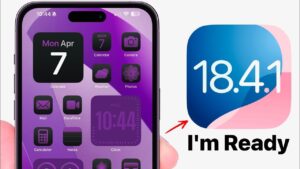 iOS 18.4.1 update focusing on bug fixes and performance improvements