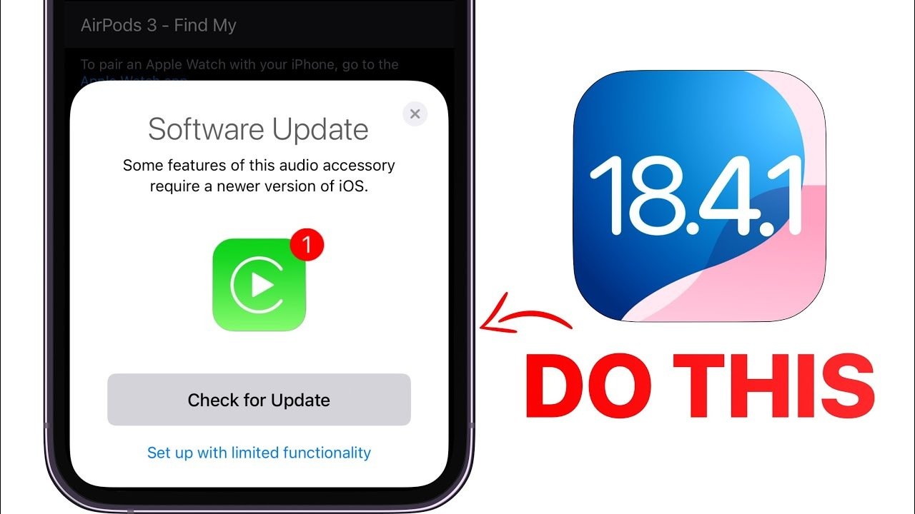 update now: ios 18.4.1 and macos sequoia 15.4.1... GOT iOS 18.4.1? - Do These Things RIGHT AWAY! - Geeky Gadgets