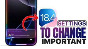 Customizing the camera app settings in iOS 18.4 for better photography