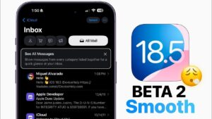 Smoother animations showcased in iOS 18.5 Beta 2 update