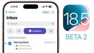 iOS 18.5 Beta 2 update details and new features overview