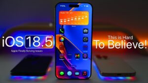 iOS 18.5 beta features and fixes overview for Apple users