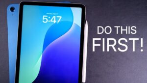 Step-by-step guide to setting up and optimizing your new iPad