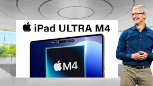 Concept design of the rumored iPad Ultra with a large display