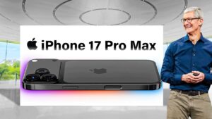 Redesigned iPhone 17 Pro Max rear camera module with triangular lens layout
