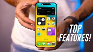 iPhone 17 Pro Max showcasing its sleek titanium and glass design