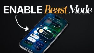 iPhone settings guide to enable BEAST MODE for better performance