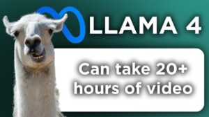 Llama 4 AI model showcasing its 10 million token context capability