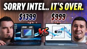 M4 MacBook Air vs Zenbook S14 side-by-side comparison of features